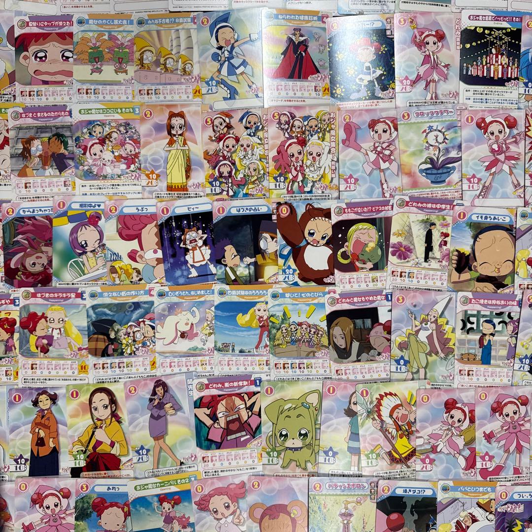 おジャ魔女どれみcgcカードゲームコレクション　約280枚　まとめ売り【5319