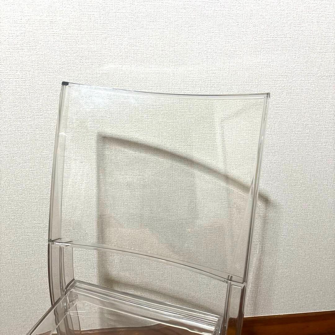 【良品】Kartell クリスタルチェア LA MARIE