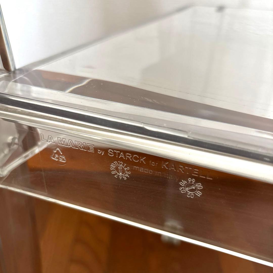 【良品】Kartell クリスタルチェア LA MARIE