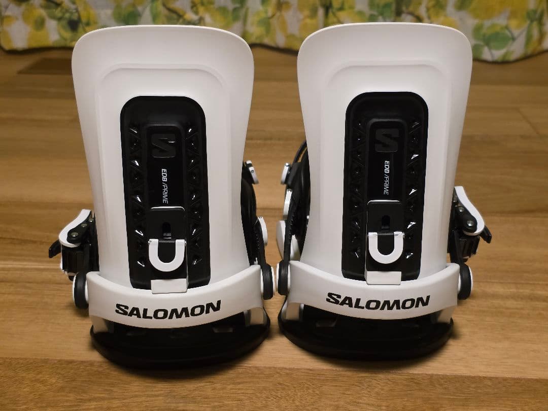 SALOMON EDB PRIME 白 Mサイズ 3回使用 バインディング