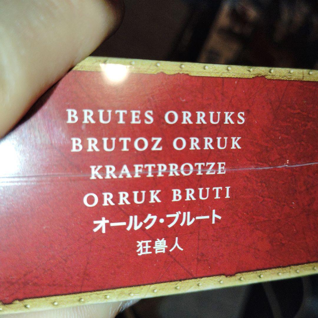 ヴァイスシュヴァルツブラウ Warhammer Age of Sigmar Orruk Brutes