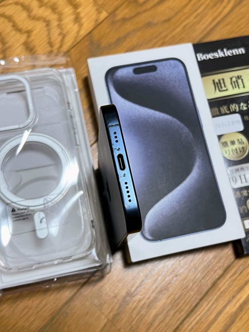 Apple iPhone 15Pro 256GB ブルーチタニウム SIMフリー