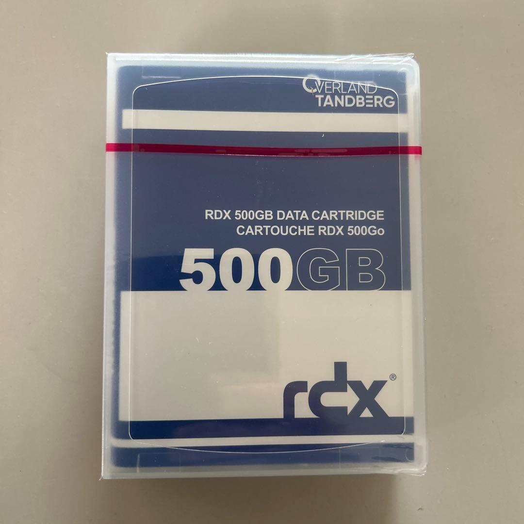 Tandberg RDX 500GB データカートリッジ8541未開封