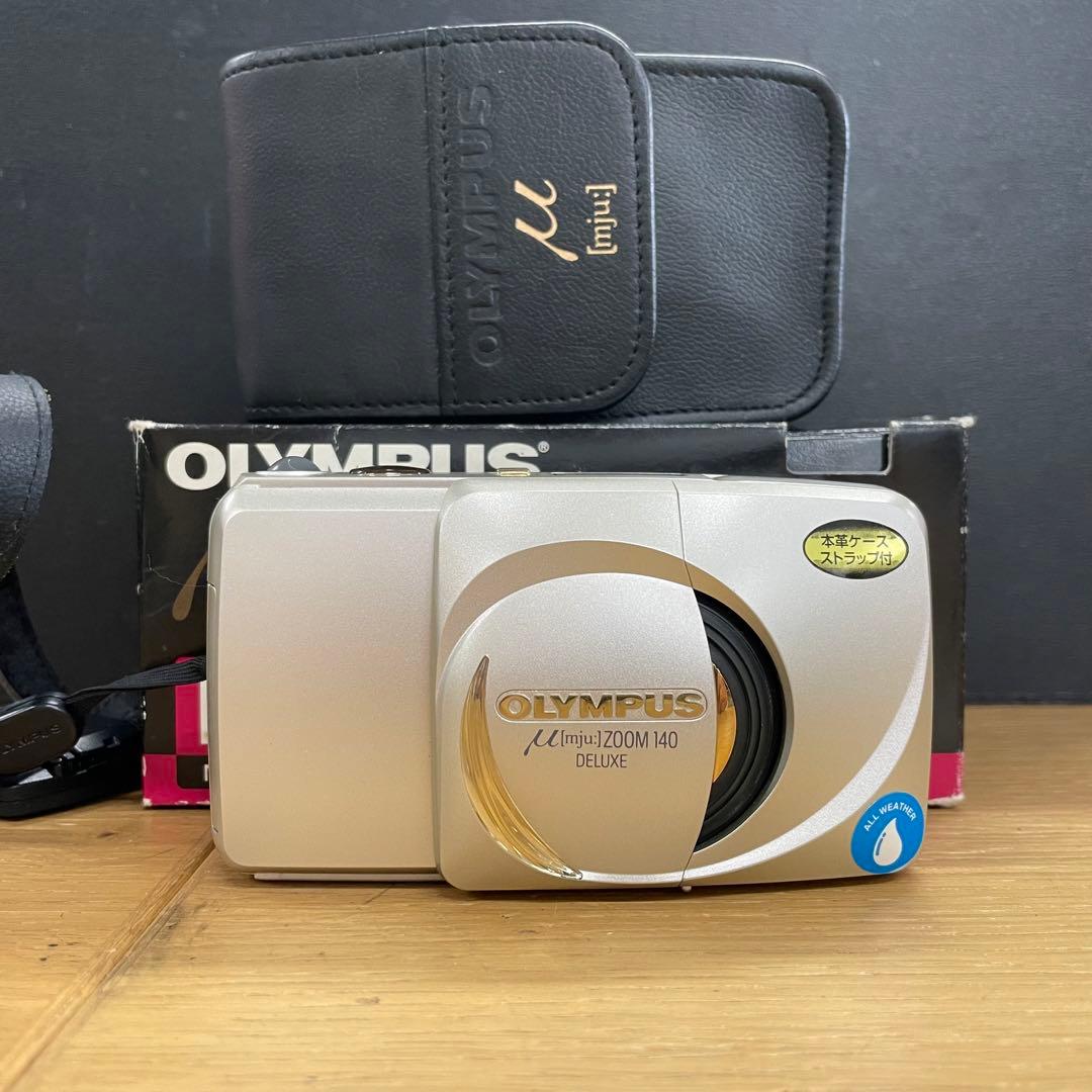 OLYMPUS μ Zoom 140 deluxe コンパクトフィルムカメラ