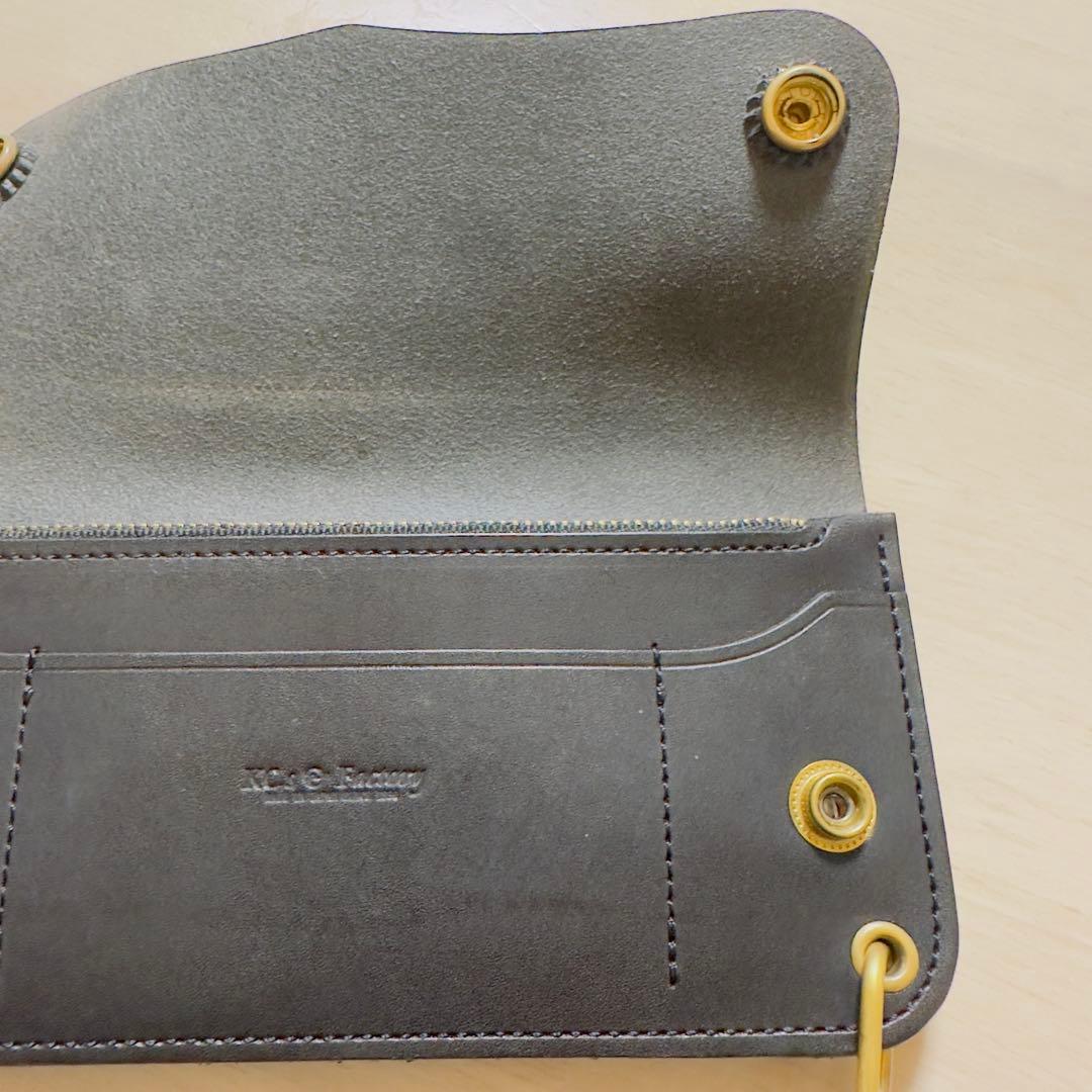 値下げ中 ☆ KC,s トラッカーウォレット 栃木レザー