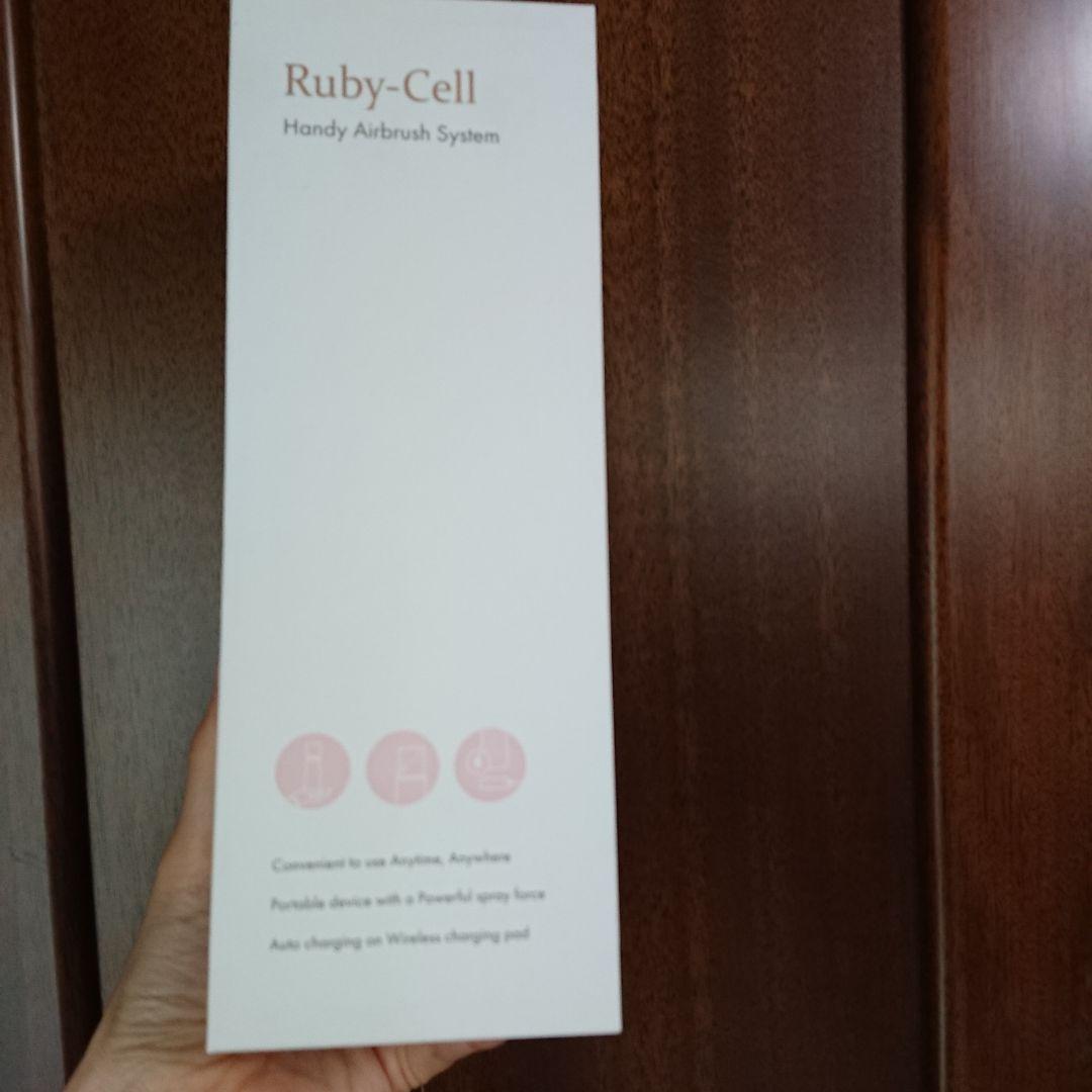ルビーセル ハンディーエアブラシ　黒　美品