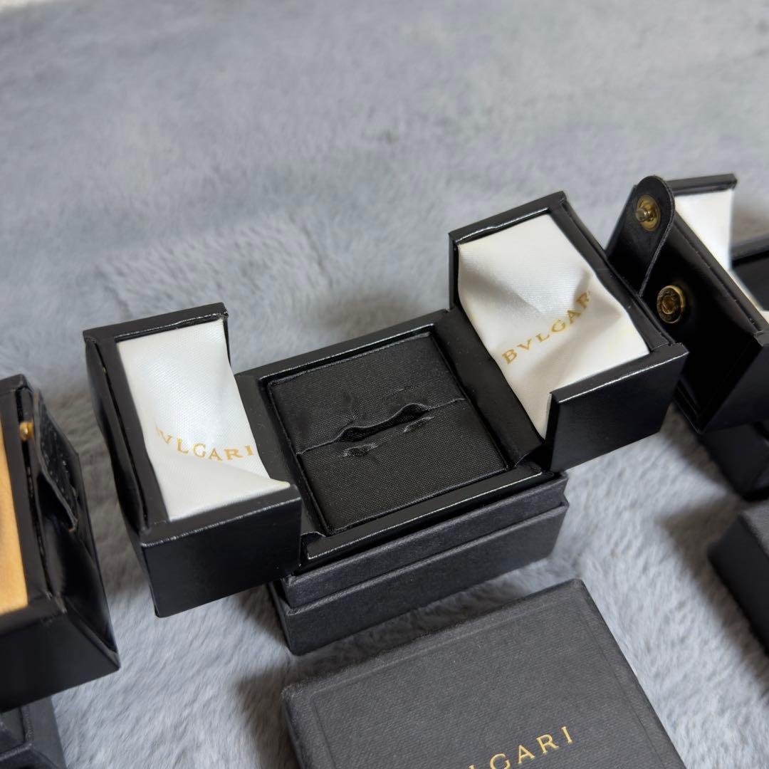 【美品】BVLGARI リングケース オーバル型リング専用ケース　空箱