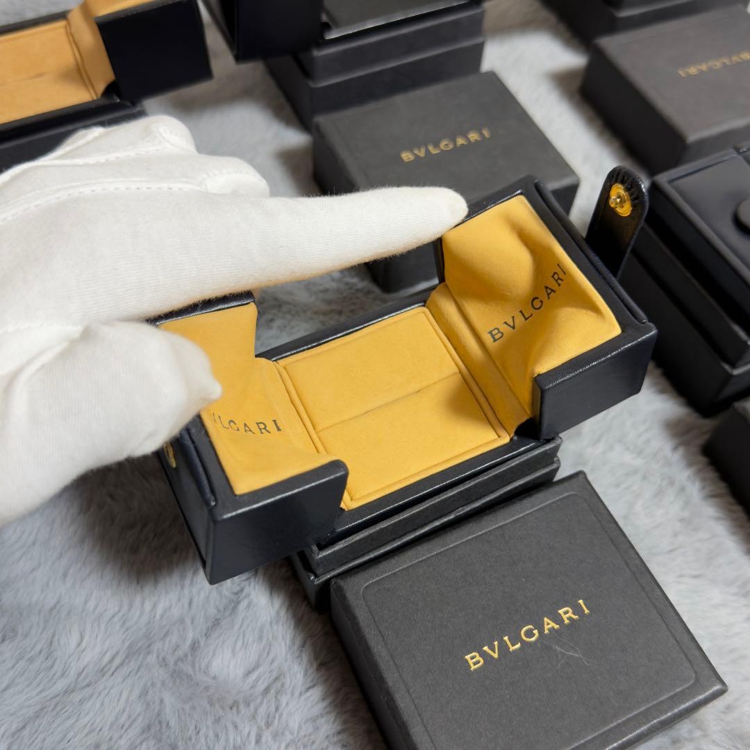 【美品】BVLGARI リングケース オーバル型リング専用ケース　空箱