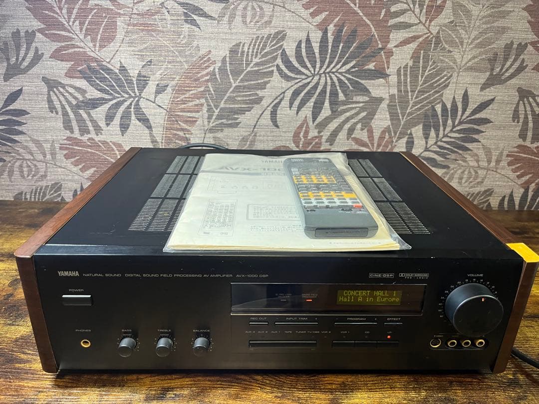 YAMAHA avアンプ　AVX-1000 DSP ※まだまだ使えます！