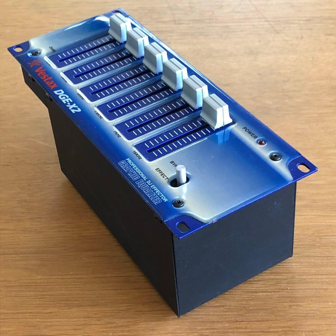 Vestax DGE-X2 6バンドグラフィックイコライザー　メンテ済み中古