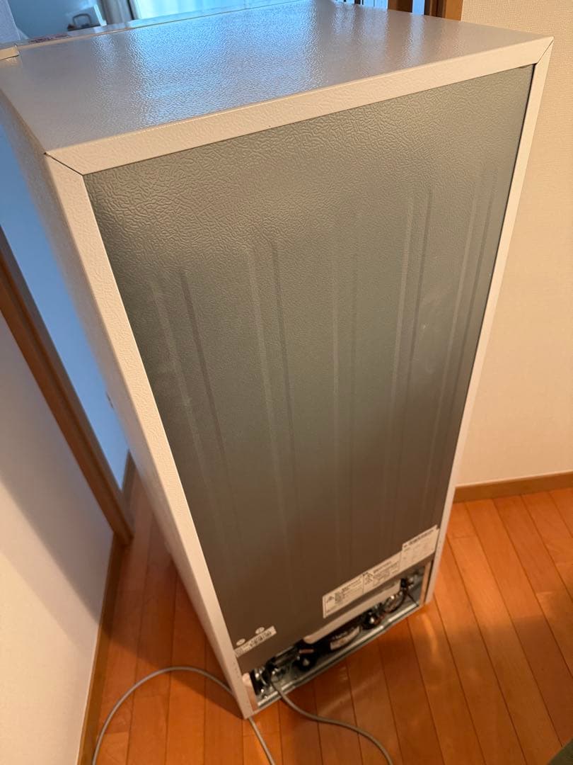 2ドア冷蔵庫 一人暮らし用 106L 右開き 2020年製