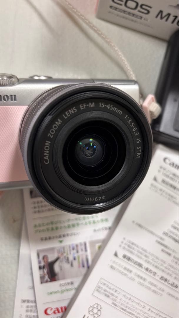 Canon EOS M100 ミラーレスカメラ ピンク