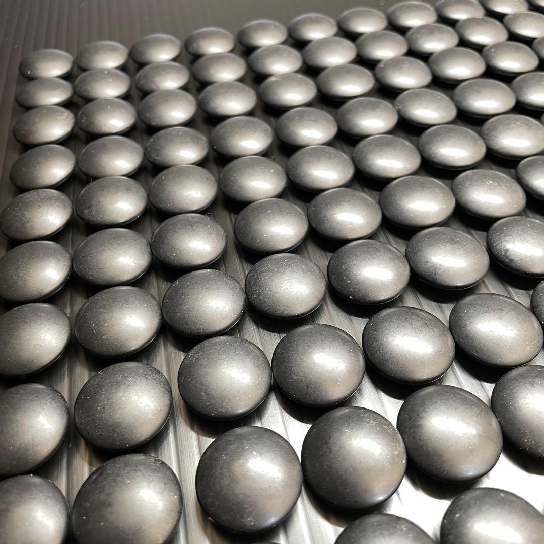 綺麗 蛤 はまぐり碁石 那智黒碁石 大碁笥 竹印 セット 割れ無し