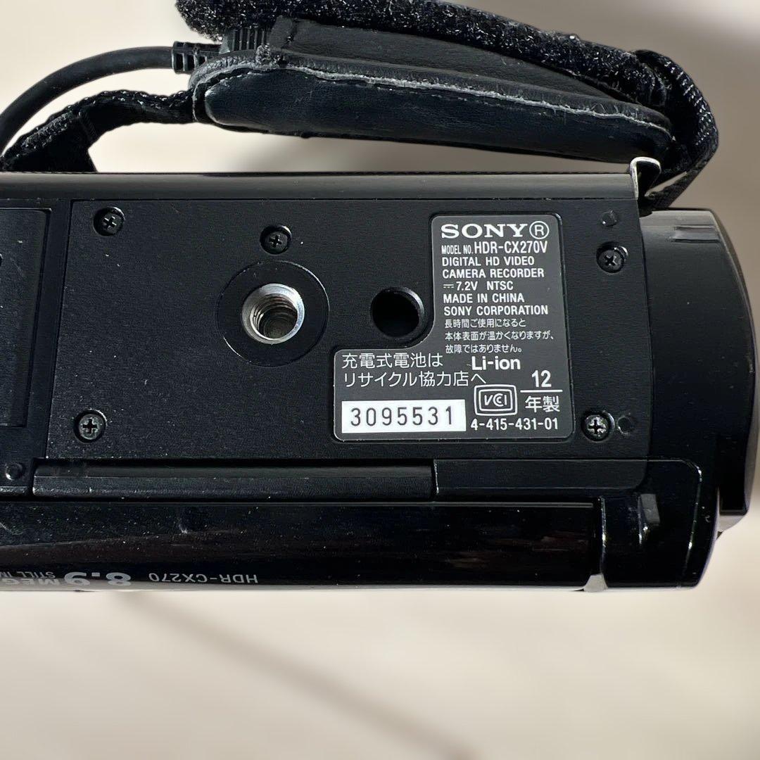 SONY ビデオカメラHDR-CX270V HANDYCAM 動作良好
