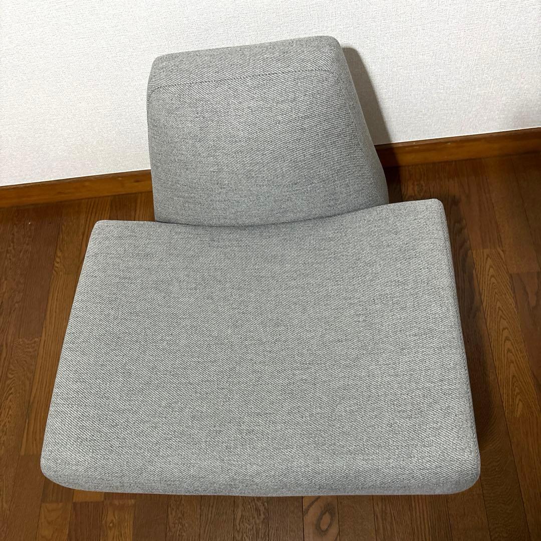 【美品】直接お渡し　IDEE 無印良品 AO SOFA グレー 1人掛け