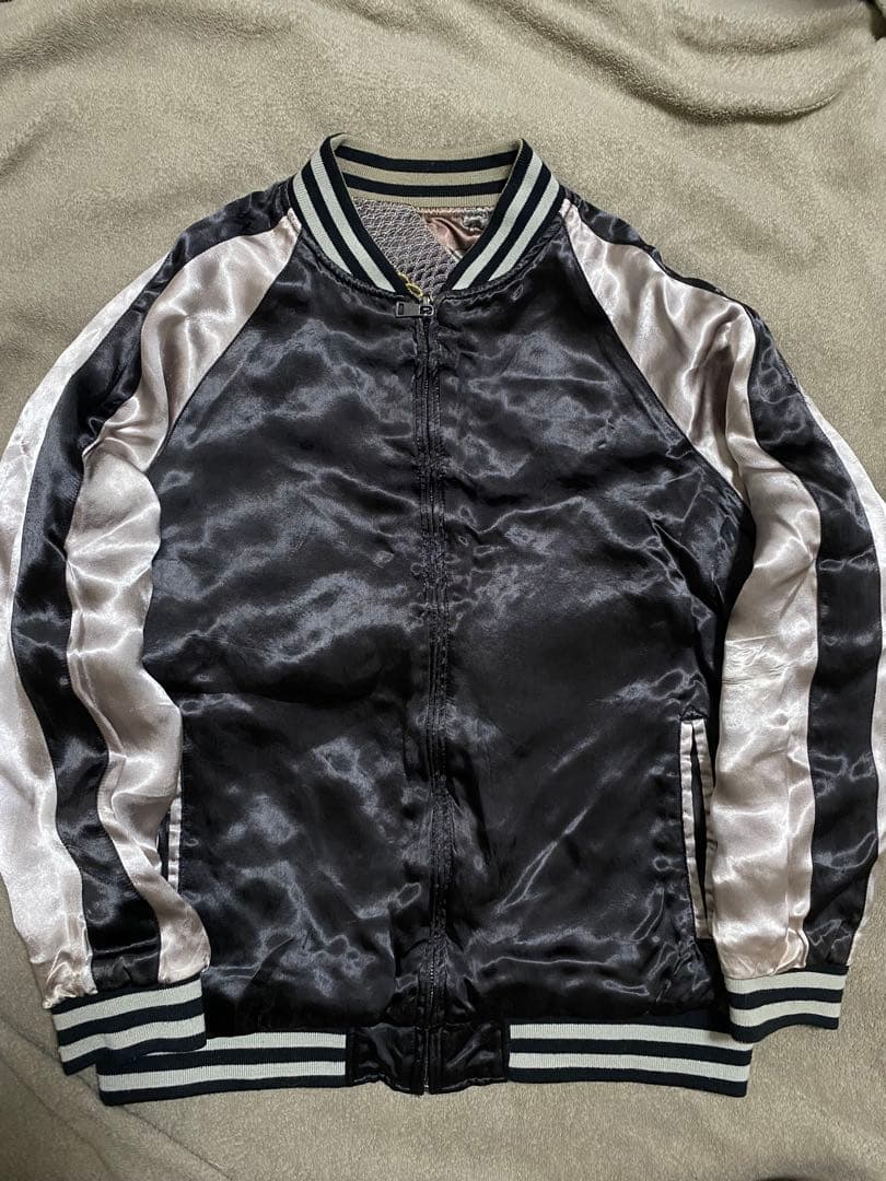 y2k 龍虎２面用 レーヨン 日本限定 unisex vintage 美品