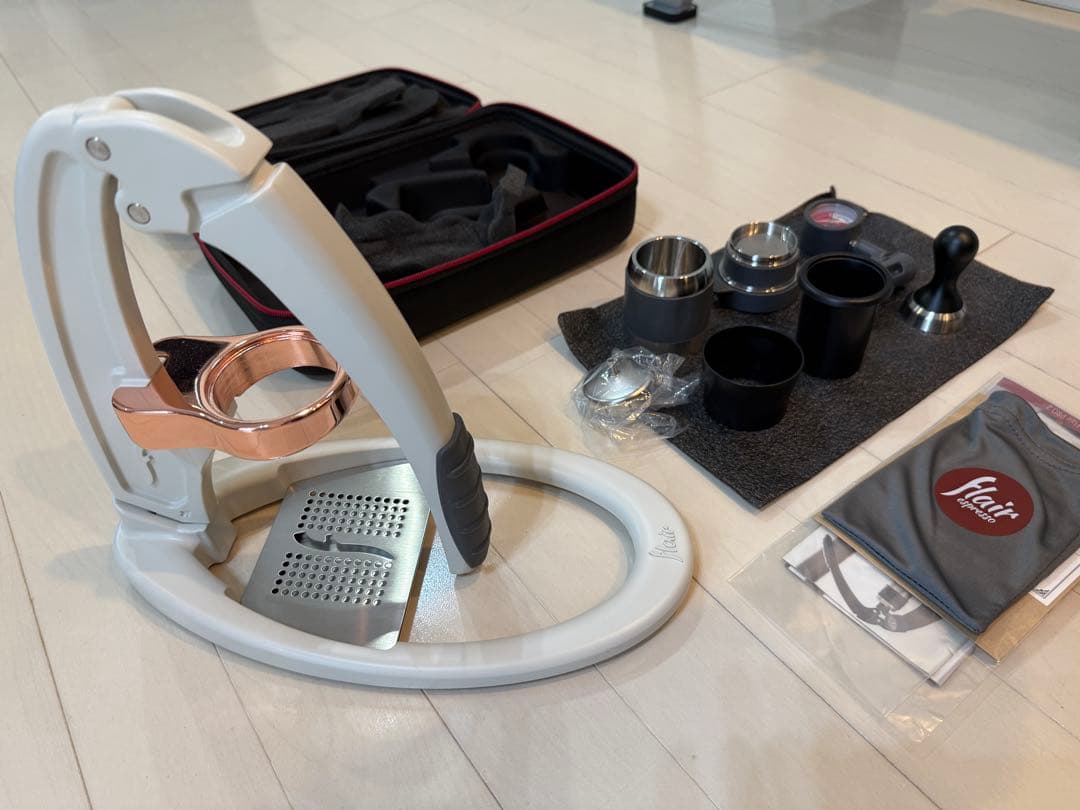 Flair Espresso PRO 2 白 + ディストリビューターおまけ