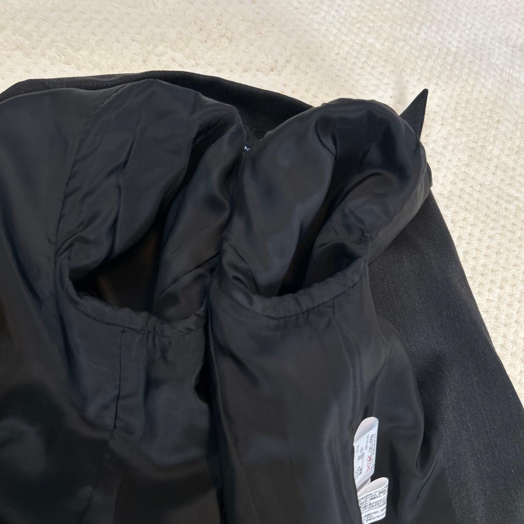 ラルフローレン　ブラック　パンツ　スーツ　セットアップ　ワイド　フレア　M