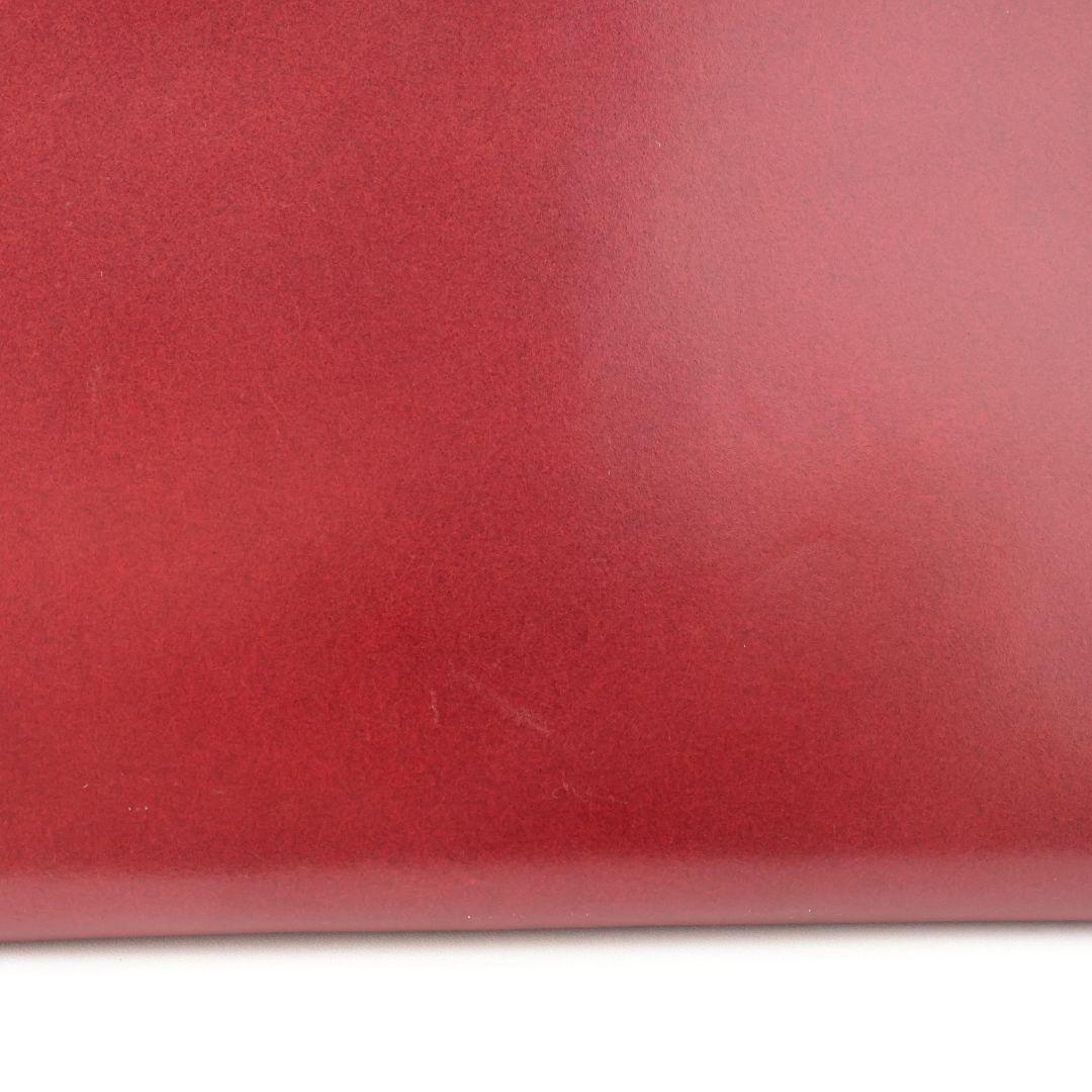 B品 ユハク YUHAKU ワインレッド 札入れ 長財布 YAC112コードバン