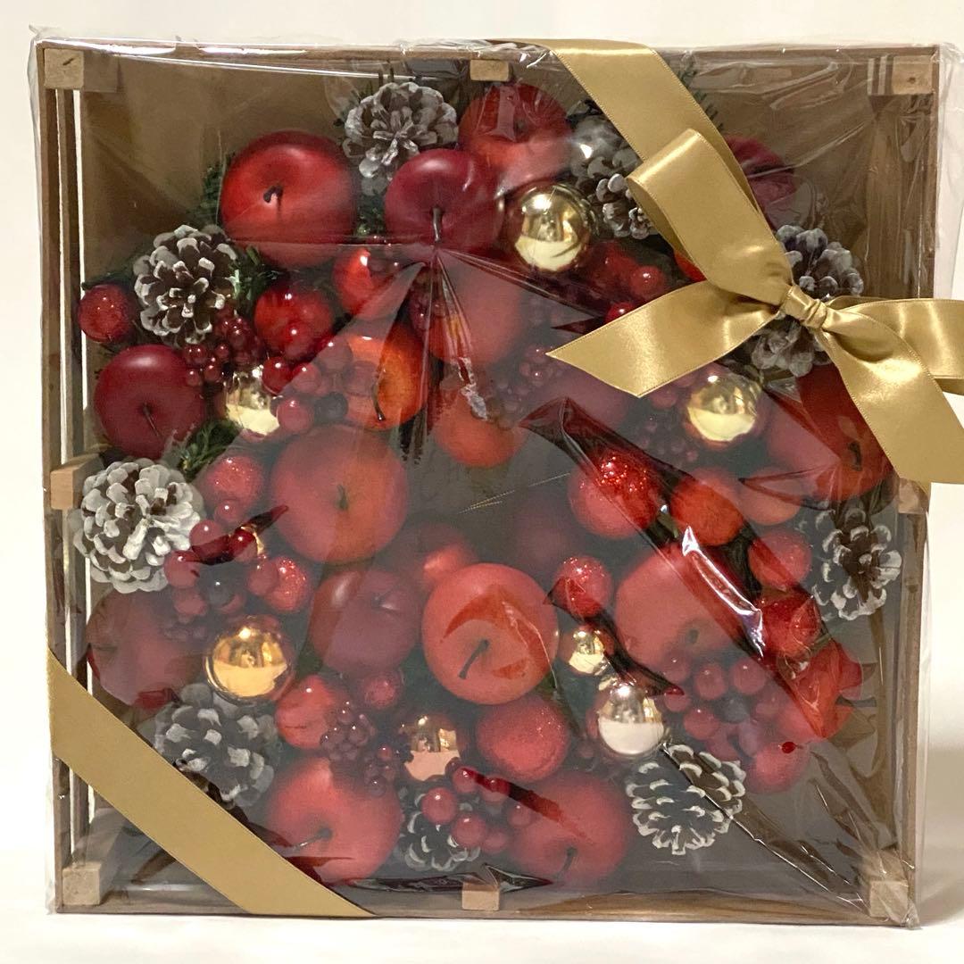 Afternoon Tea アフタヌーンティー　アップルリースM リース　壁飾り