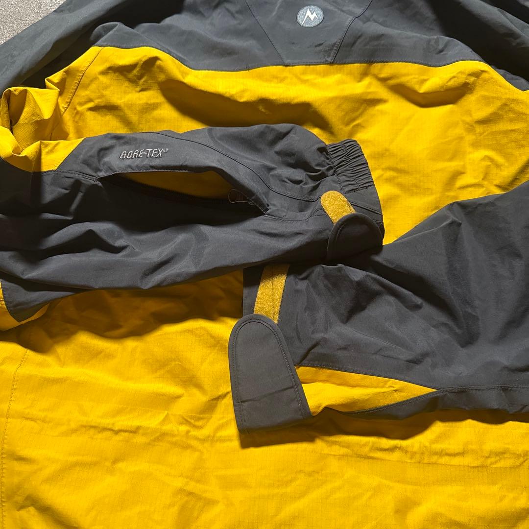 00s marmot GORETEX tech shell jacket 黄色