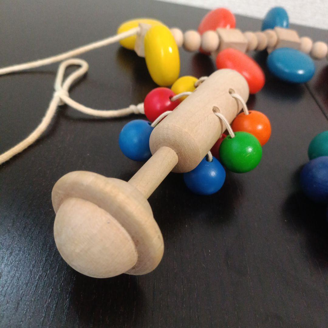赤ちゃん木製玩具セット