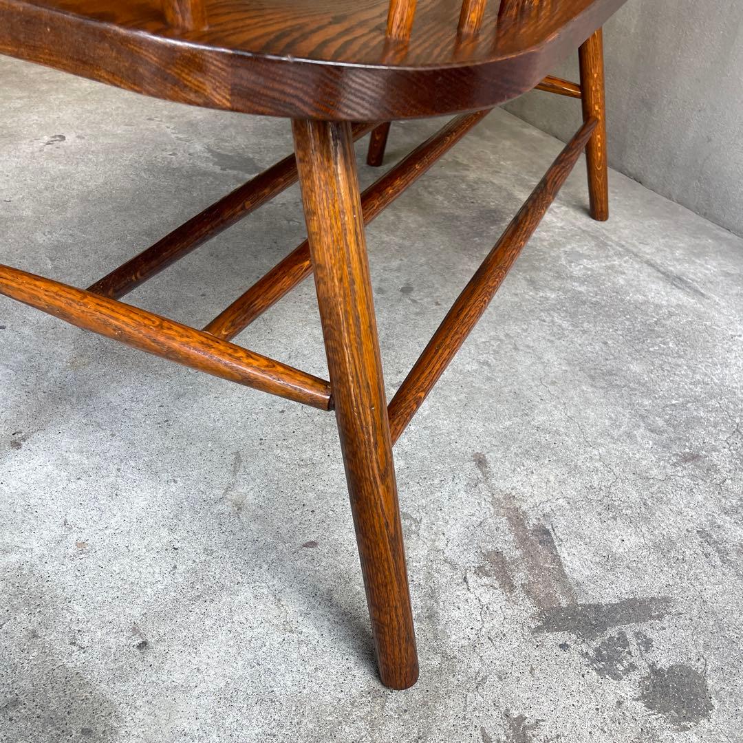 希少 美品　shin-Lee シンリー　ウインザー2Pチェア　ダイニングベンチ