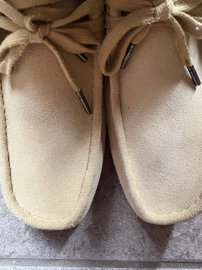 クラークスワラビーベージュuk6