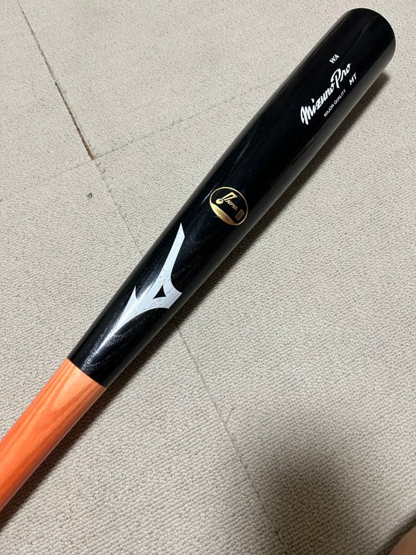 ミズノプロ　木製バット　オリックス40