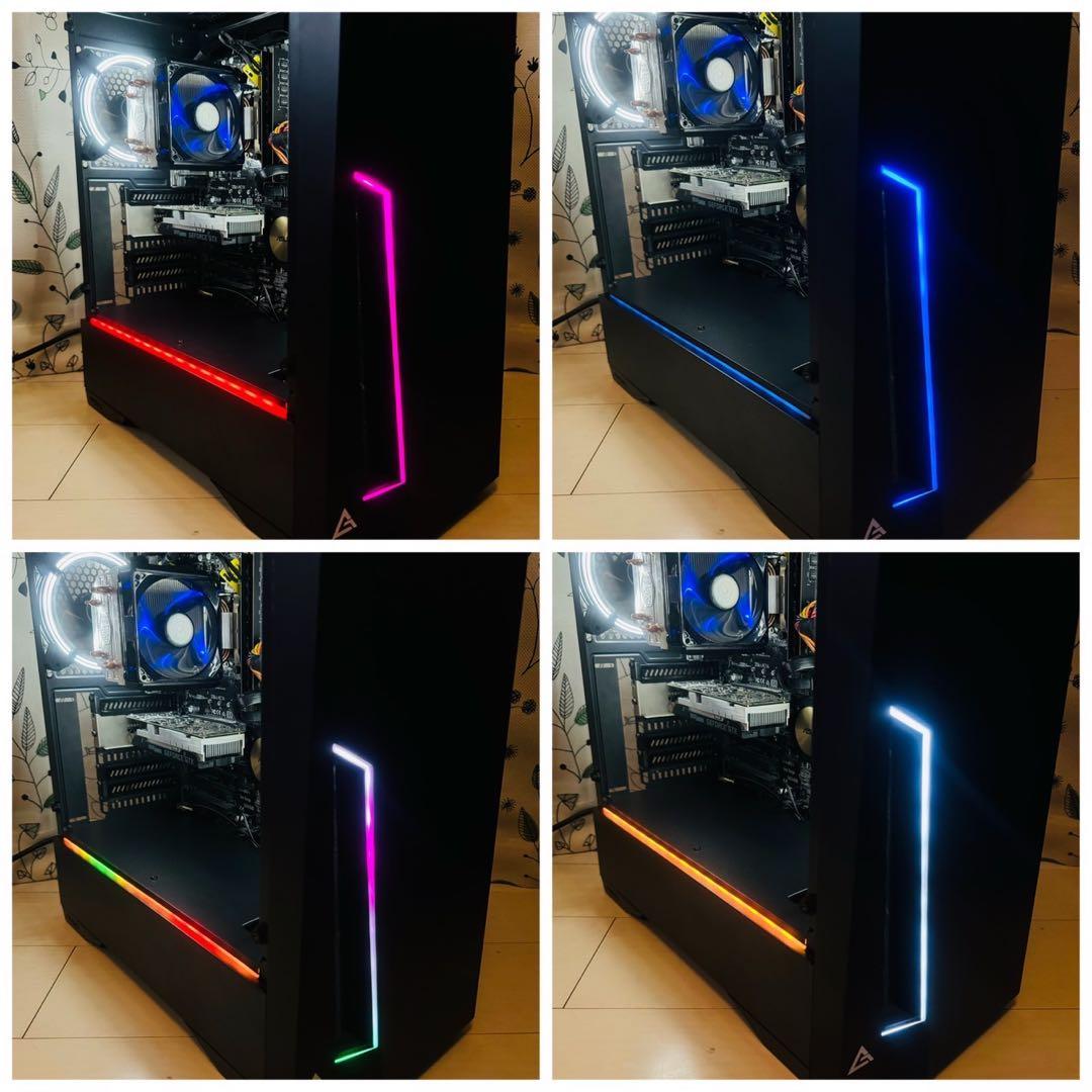 【ゲーミングPC】i7-6700 GTX1650 SSD250GB HDD1TB