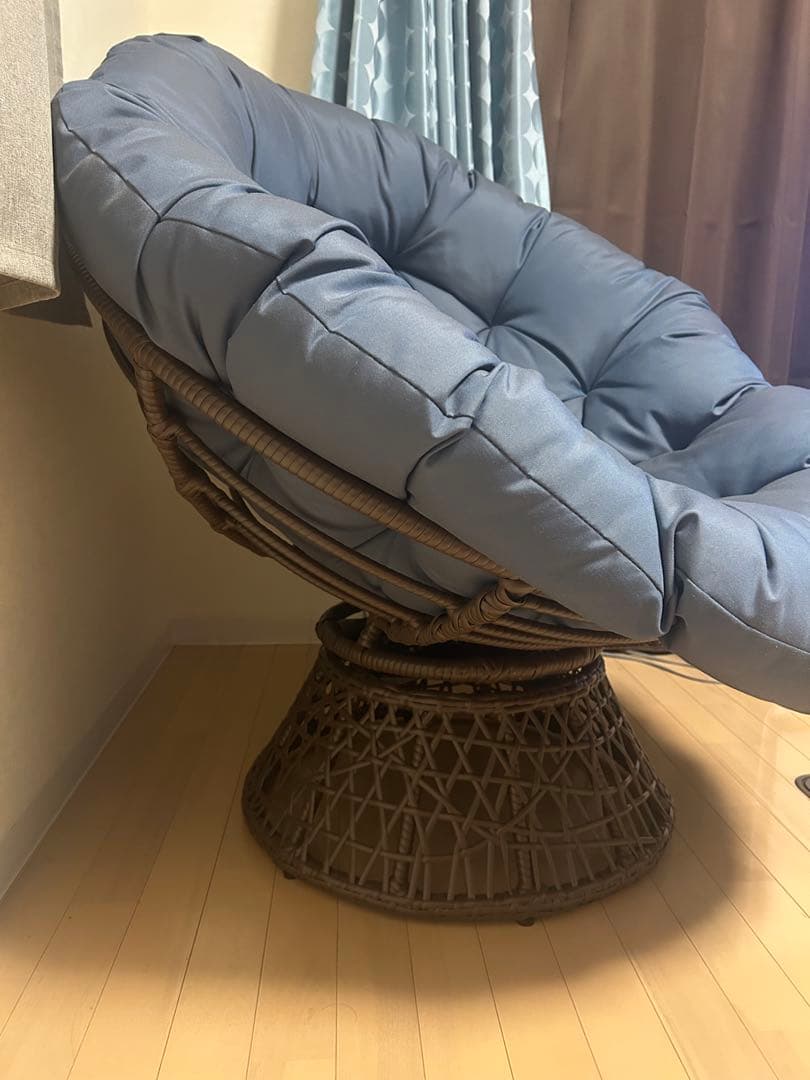 【美品】台座回転式パパサンチェア