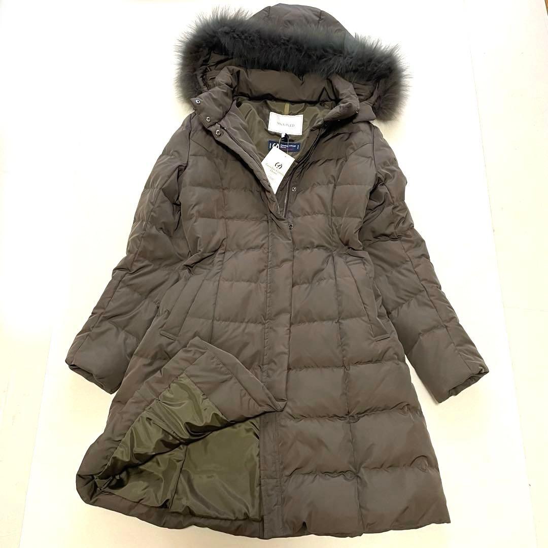 【新品未使用】UNTITLEDアンタイトル ダウンコート カナディアン ダウン
