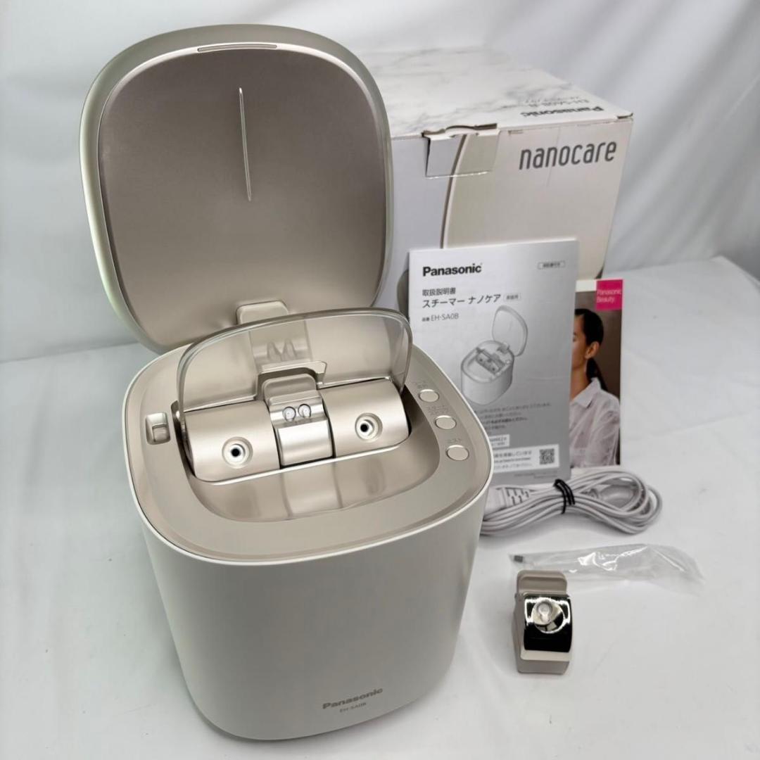 【美品】パナソニック nanocare フェイススチーマー EH-SA0B