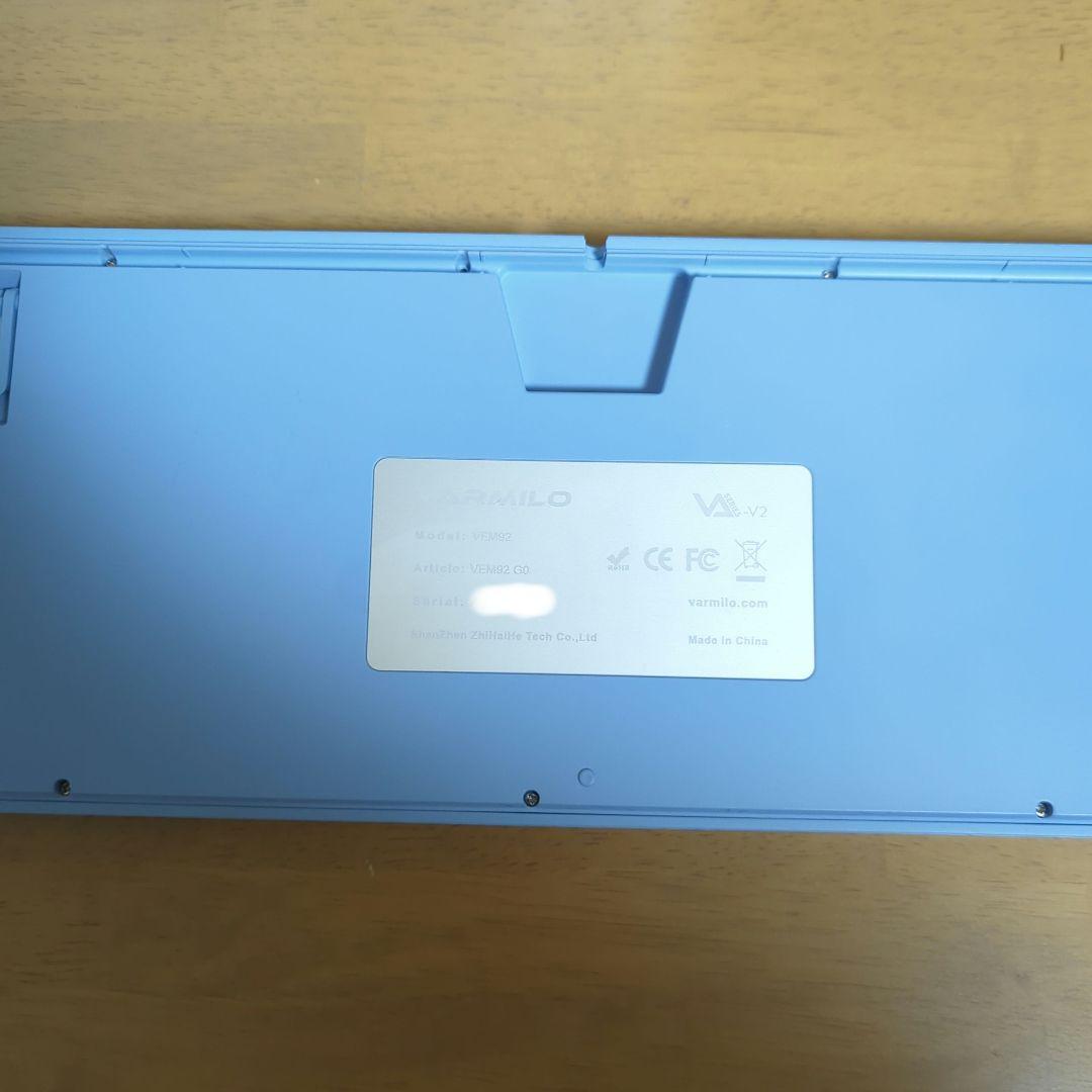 Varmilo メカニカルキーボード TKL 日本語配列　静音デイジー軸