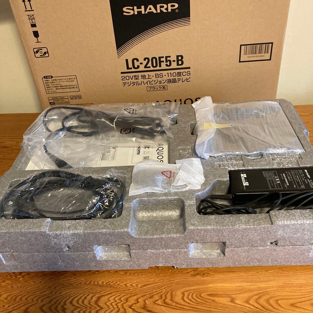 SHARP LC-20F5-B チューナー無線　20型液晶テレビ