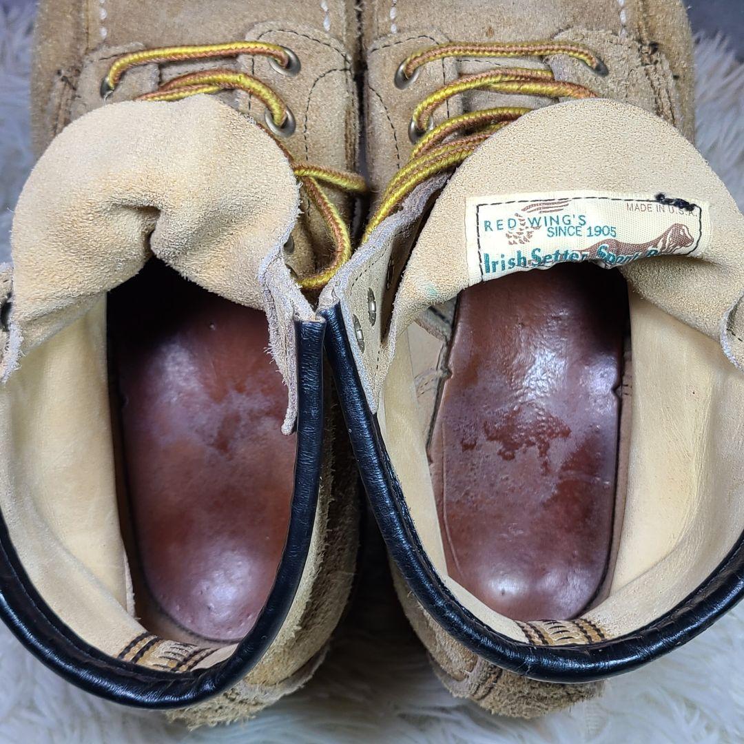 【RED WING】90年代　四角犬タグ　アイリッシュセッター