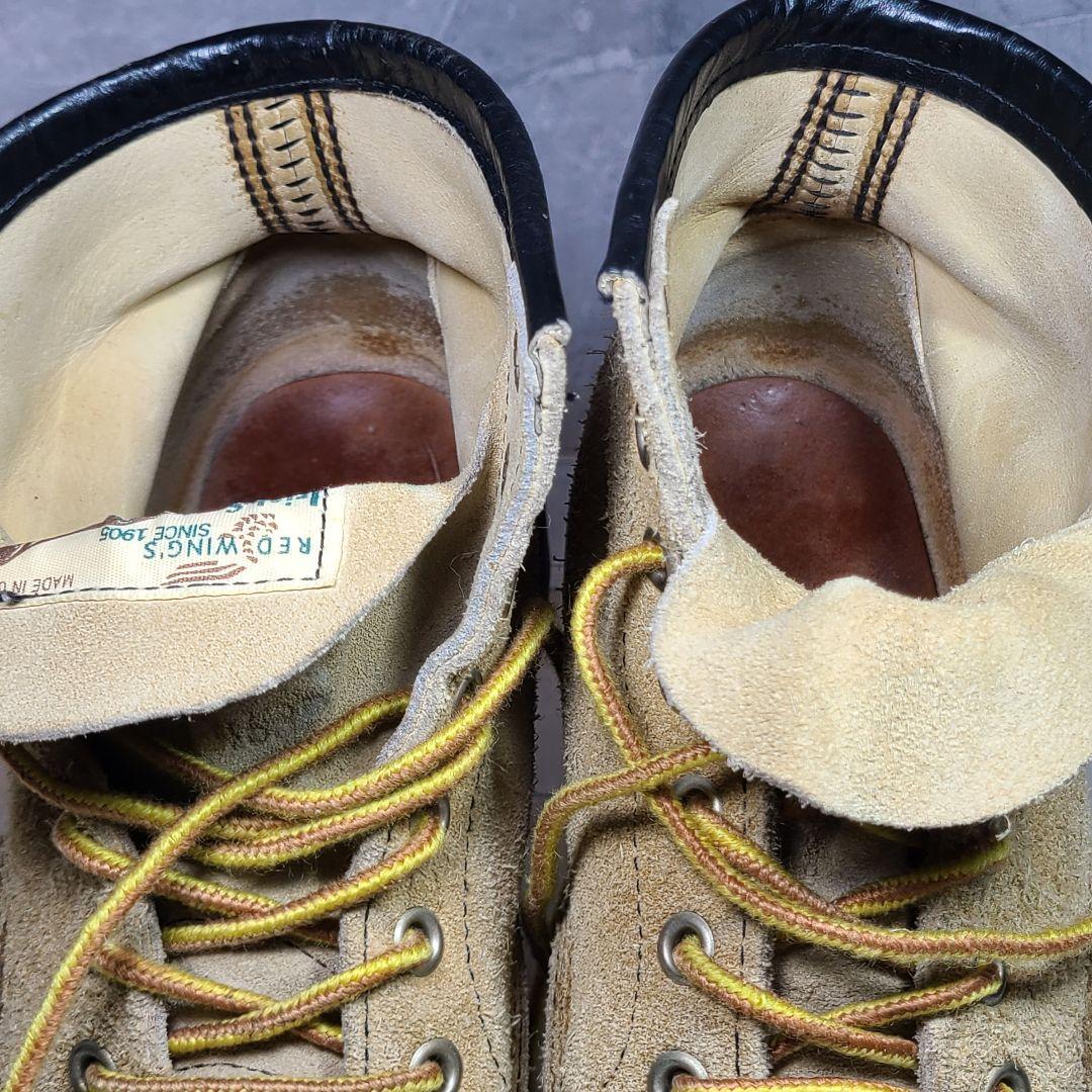 【RED WING】90年代　四角犬タグ　アイリッシュセッター