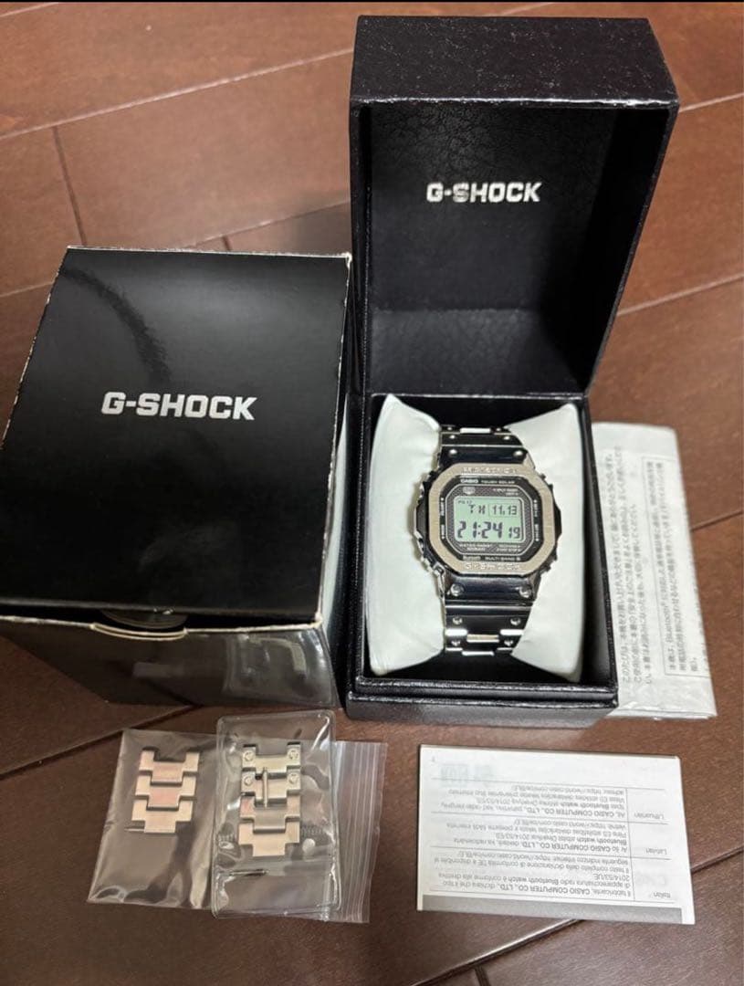 G-SHOCK GMW-B5000D-1JF 中古品 Bluetooth