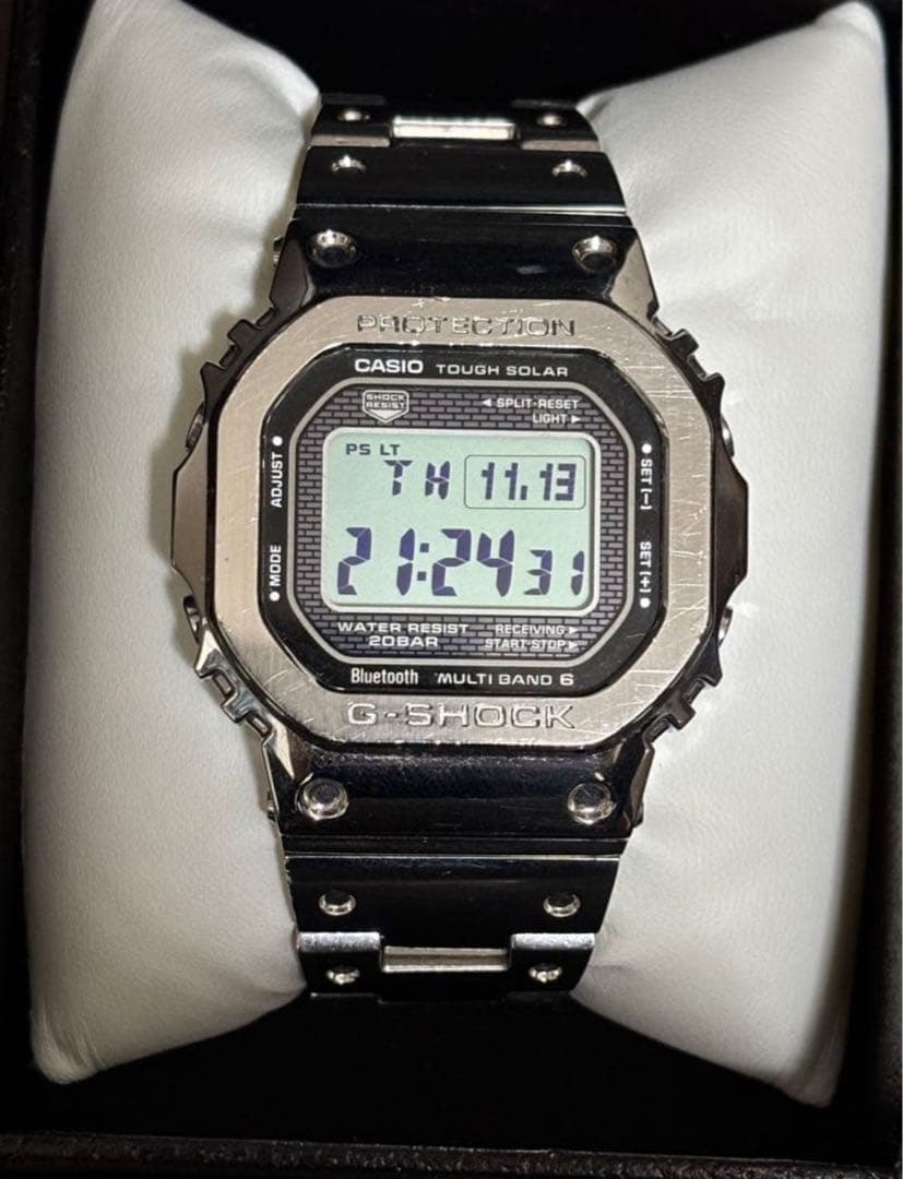 G-SHOCK GMW-B5000D-1JF 中古品 Bluetooth