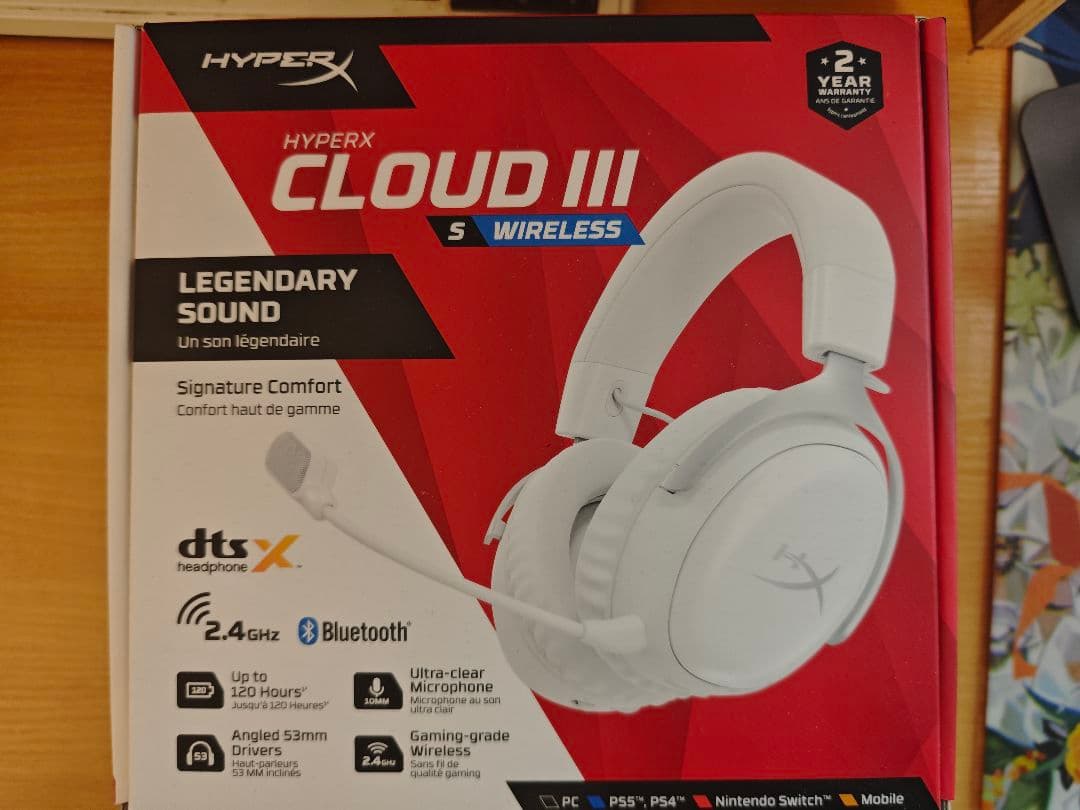 HyperX Cloud III S ワイヤレスゲーミングセット
