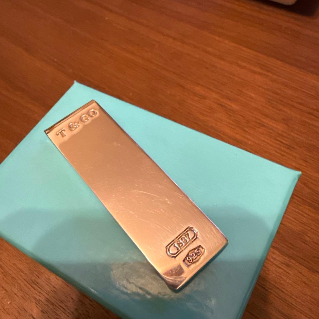 TIFFANY&Co. ヴィンテージ　マネークリップ 1837 シルバー925