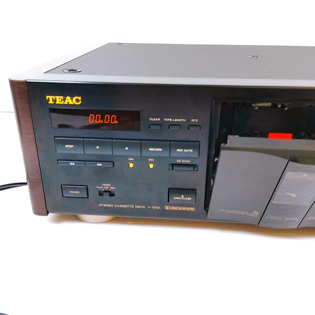 【完動品】TEAC ティアック V-7010 3ヘッドカセットデッキ