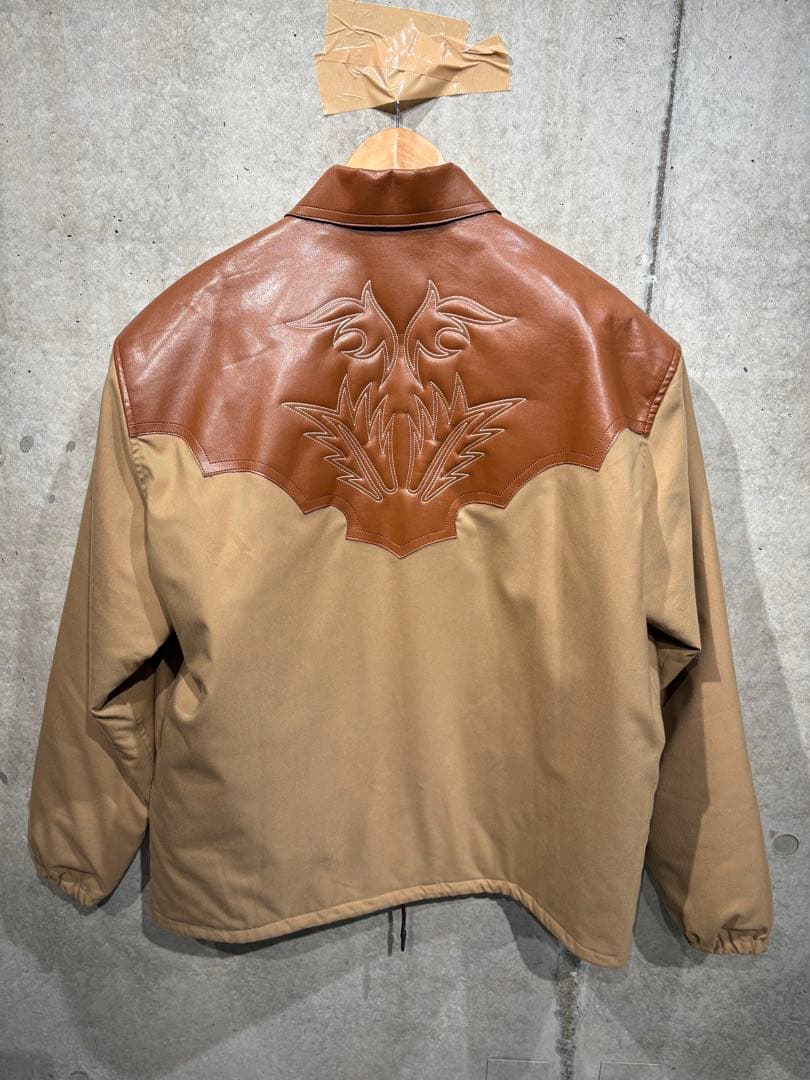 ジャケット・アウター TOGAVIRILIS 21AWFakeLeatherStrechBlouson