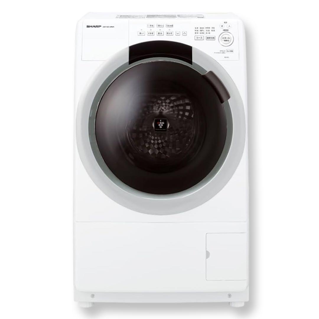 ⭐️美品⭐️ SHARP ドラム式洗濯機 ホワイト 洗濯7kg 乾燥3.5kg