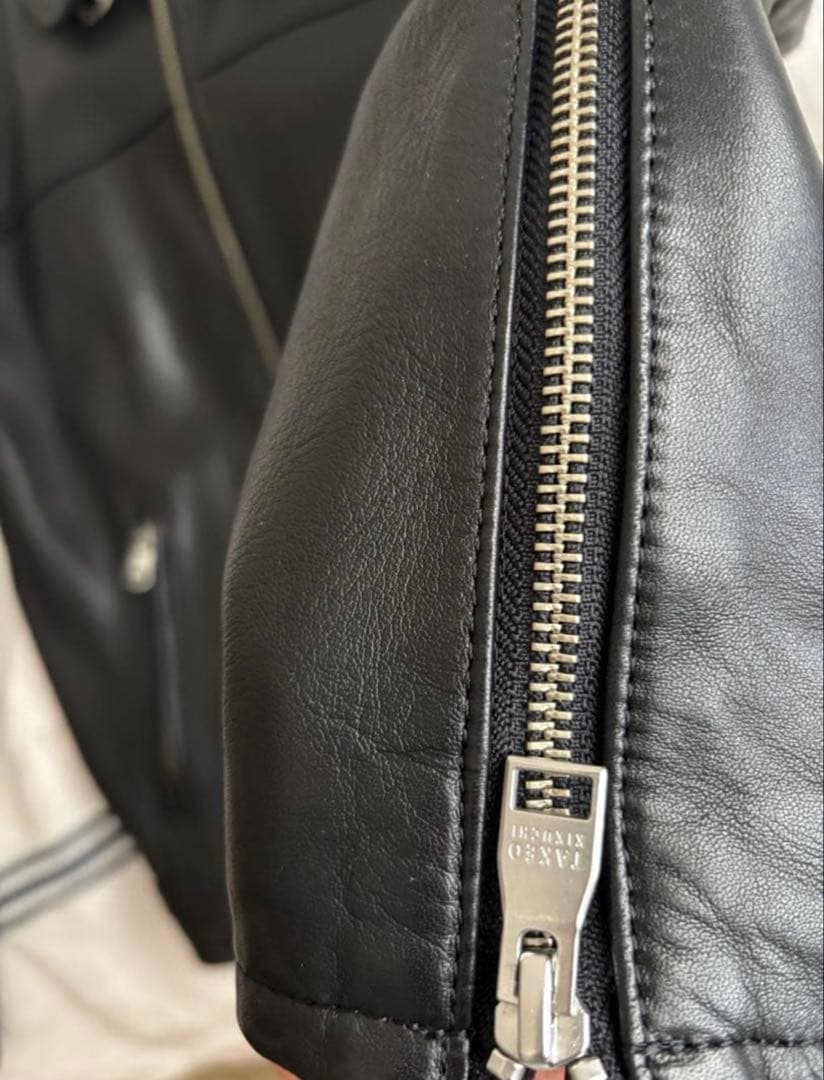 ♦︎TAKEO KIKUCHI♦︎ラムレザージャケット　⭐︎美品⭐︎ライダース