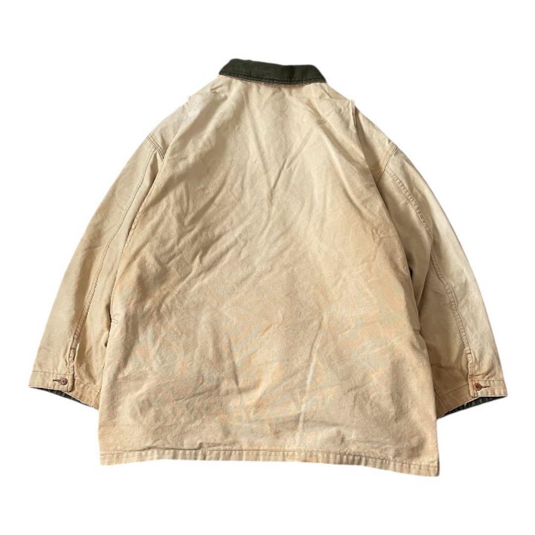 90s L.L.Beanプリマロフト フィールドコートコーデュロイ襟2way古着