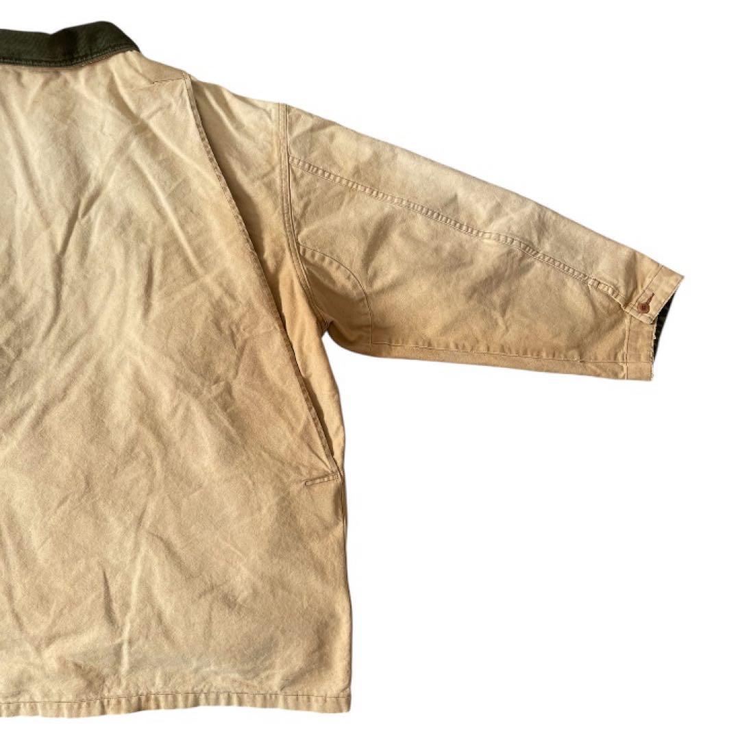 90s L.L.Beanプリマロフト フィールドコートコーデュロイ襟2way古着