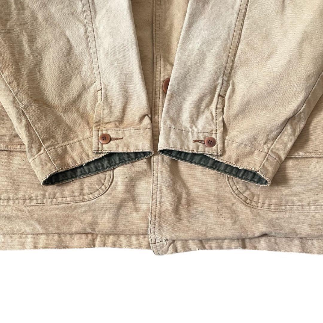 90s L.L.Beanプリマロフト フィールドコートコーデュロイ襟2way古着