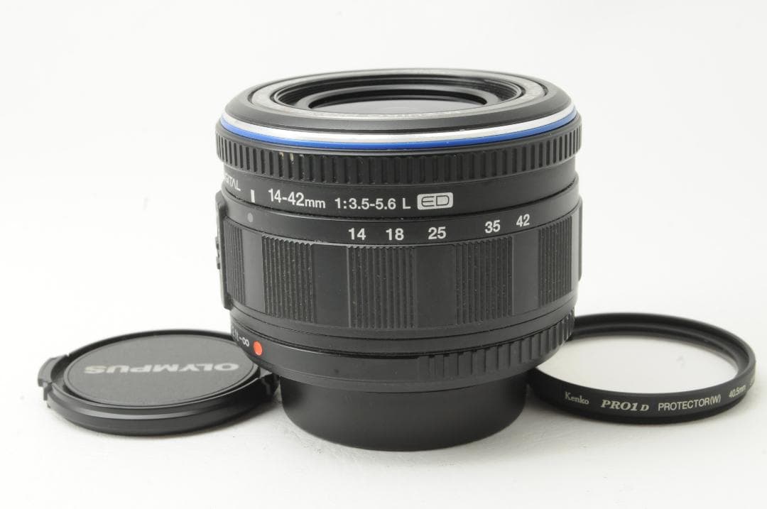 OLYMPUS オリンパス M.ZUIKO 14-42mm L ED ブラック