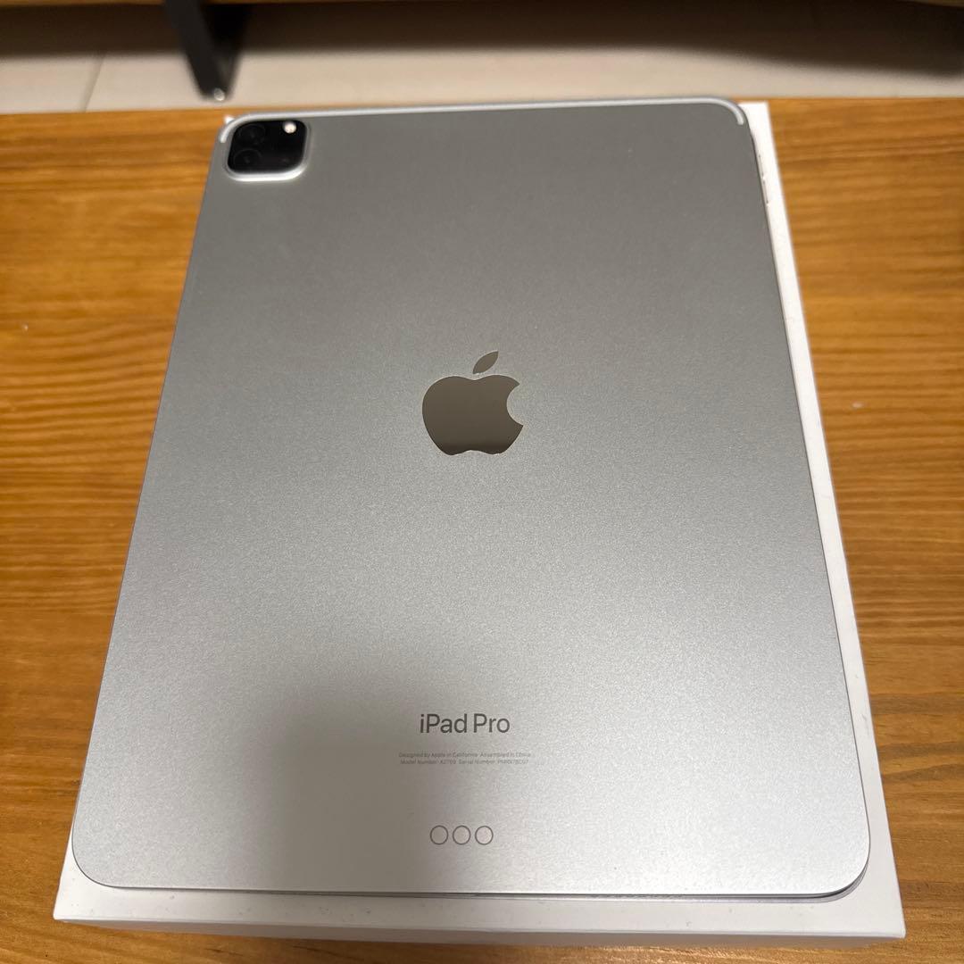 iPad Pro 第4世代 11シルバー 512GB 【バッテリー最大100%】